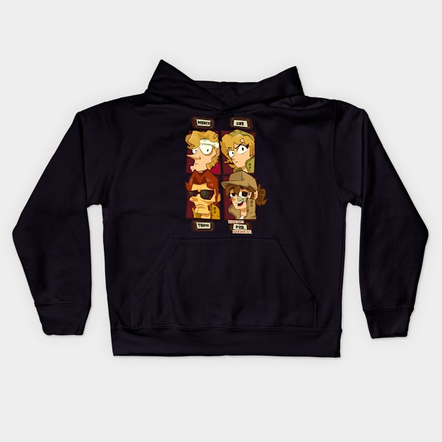 Metal Slug Kids Hoodie by lolo_aburto